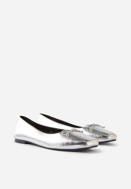 Cotton On - Miley ballet - silver textured