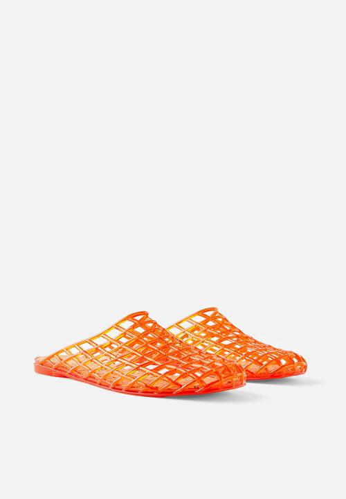 Cotton On - Jade jelly mule - red