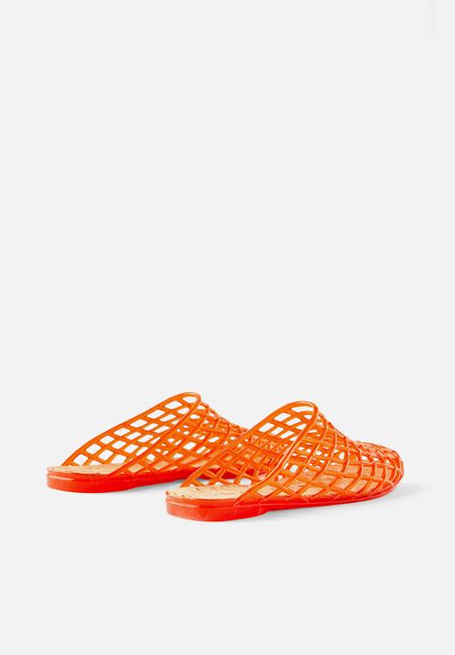 Cotton On - Jade jelly mule - red
