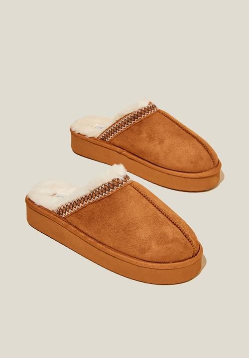Cotton On - Platform Mule - Maple Syrup