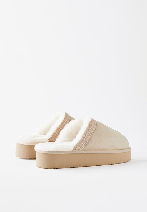 Cotton On - Platform Mule - Bone