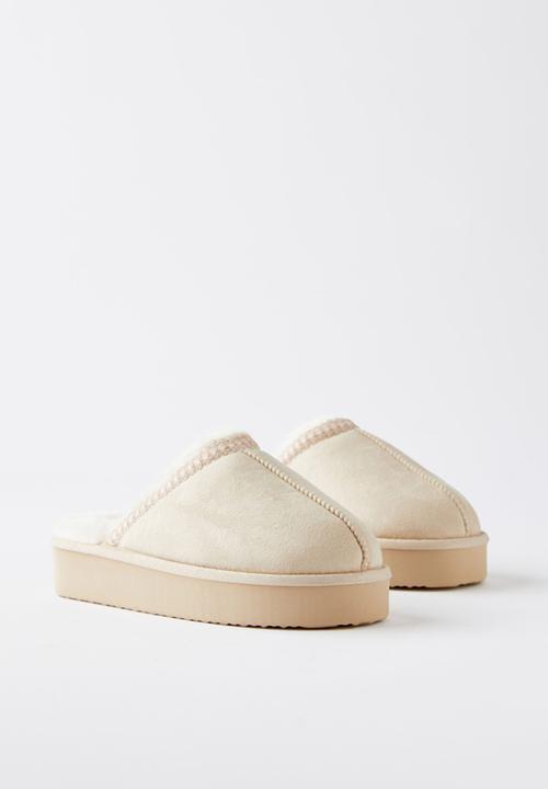 Cotton On - Platform Mule - Bone