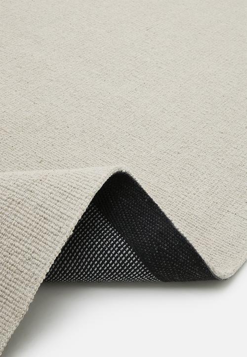 Sixth Floor - Cotton Woven Handloom Rug - Natural