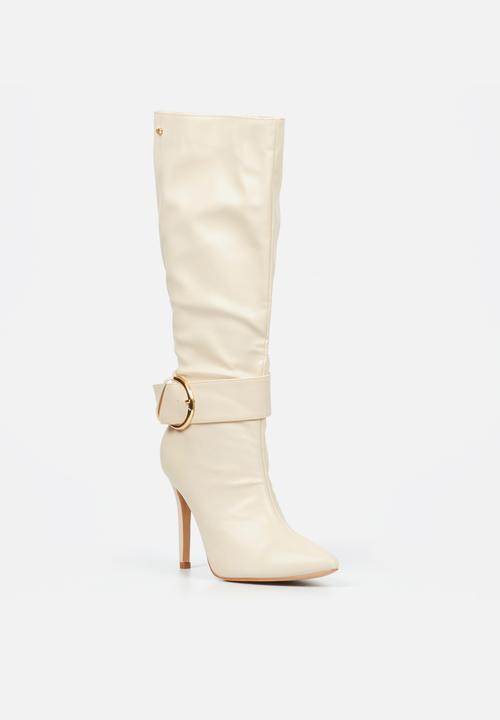 Miss Black - Boss 23 boot - bone