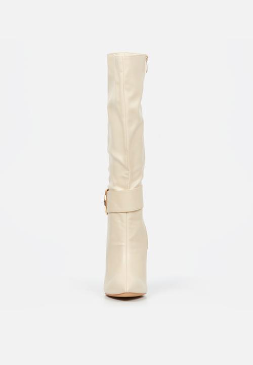 Miss Black - Boss 23 boot - bone