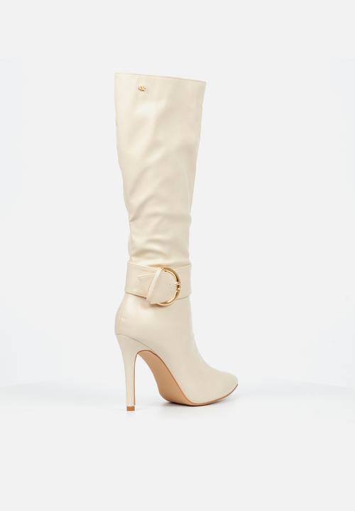 Miss Black - Boss 23 boot - bone