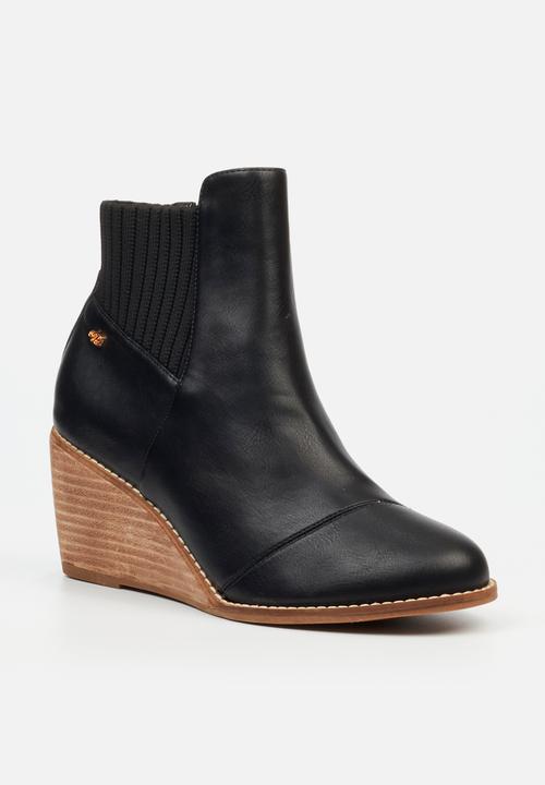 Miss Black - Carla 1 leather boot - black