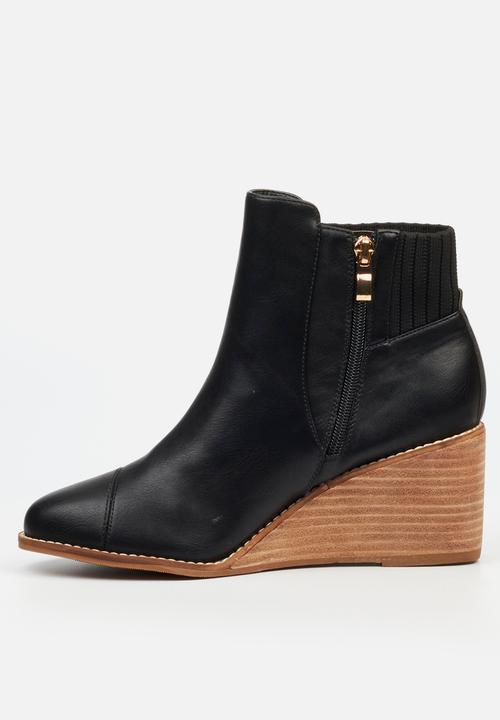 Miss Black - Carla 1 leather boot - black