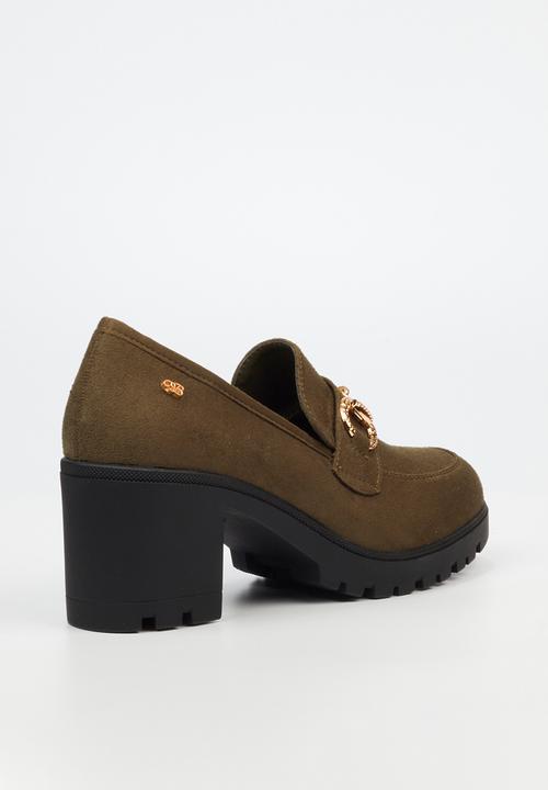 Miss Black - Crave 5 heel - olive