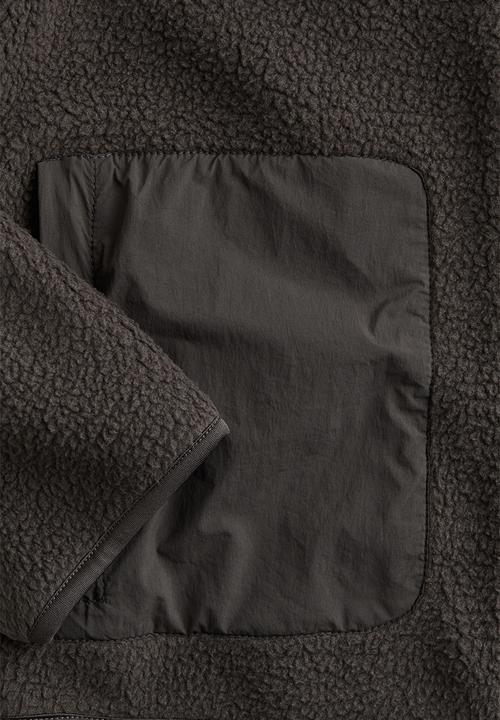 H&M - Teddy jacket - dark grey
