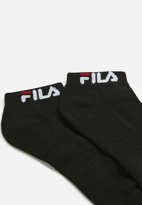 FILA - Stallone Ankle Sock 2 pack - Black