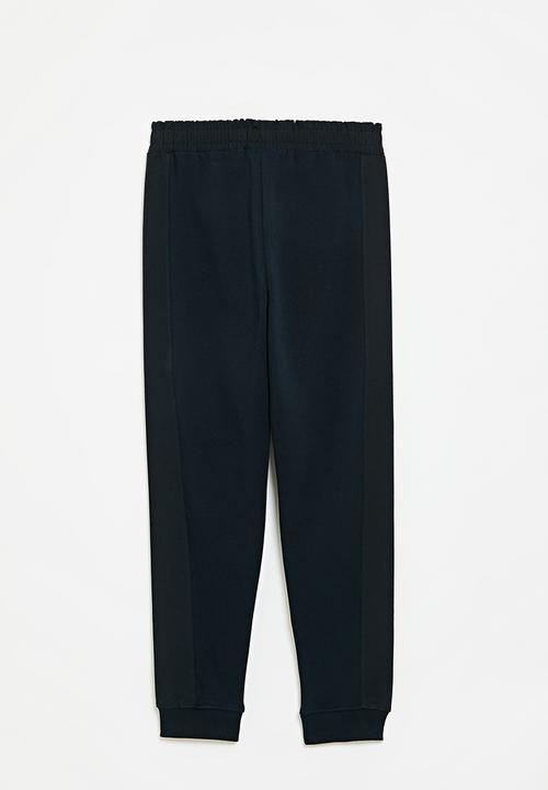 POLO - Boys griffin panelled jogger - navy