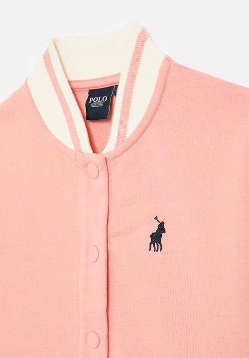 POLO - Girls kiara baseball sweater - peach