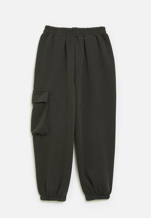 Pop Candy - Utility jogger-charcoal