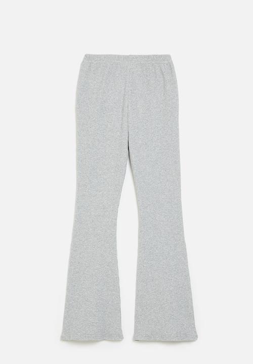 Pop Candy - Wide leg pants-grey