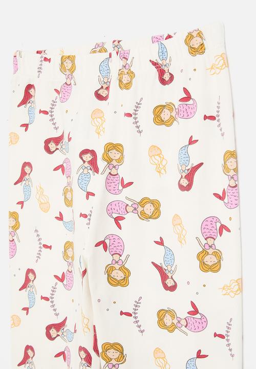 Pop Candy - Printed leggings - ecru