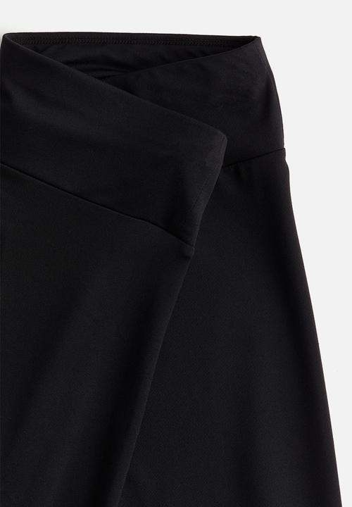 H&M - Microfibre leggings - black
