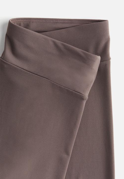 H&M - Microfibre leggings - beige