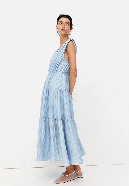 H&M - Tiered dress - blue