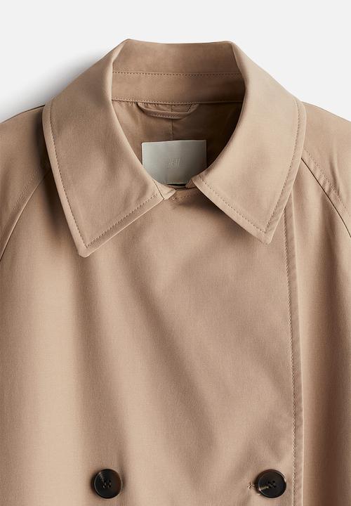 H&M - Double-breasted trenchcoat - beige