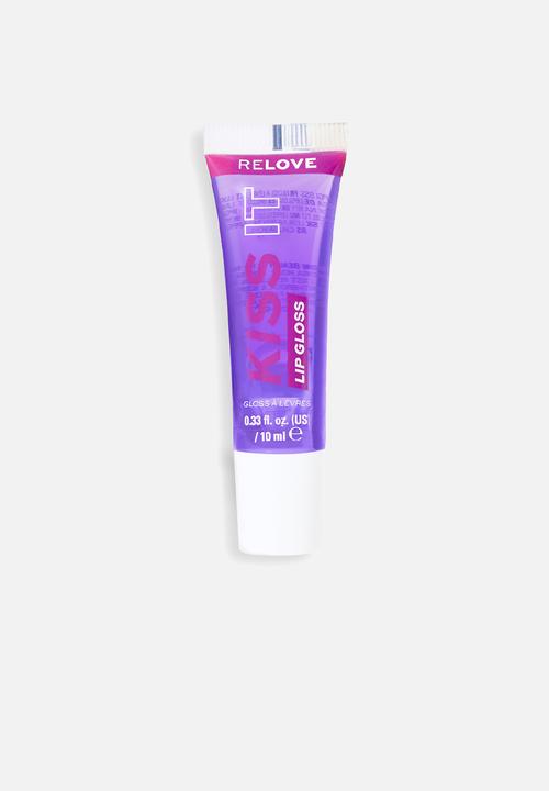 Relove by Revolution - Relove Kiss It Lip Gloss - Passion Fruit Purple
