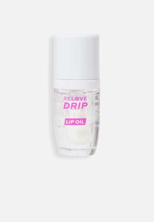 Relove by Revolution - Relove Drip It Glossy Lip Oil - Clear