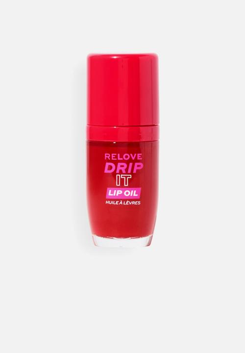 Relove by Revolution - Relove Drip It Glossy Lip Oil - Cherry