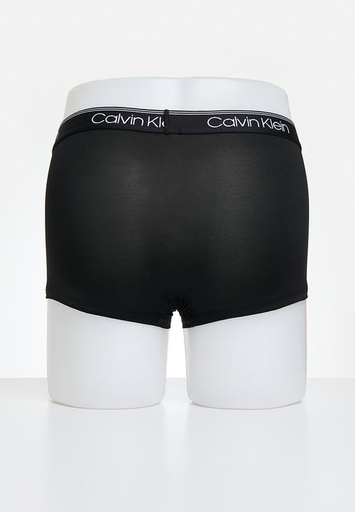 Calvin Klein - Low Rise Trunk 3 Pack - B- Black, Syrah, Cocoon Wbs