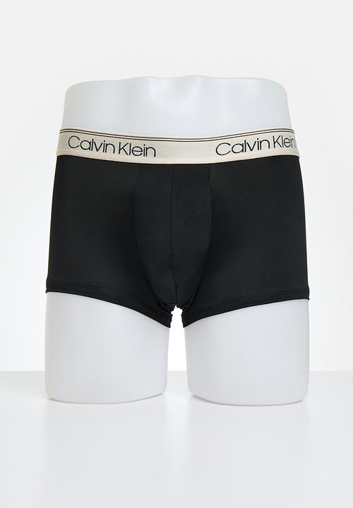 Calvin Klein - Low Rise Trunk 3 Pack - B- Black, Syrah, Cocoon Wbs