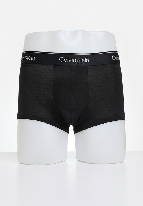Calvin Klein - Low Rise Trunk 3 Pack - B- Silver, Red, Silver Lurex Lgs