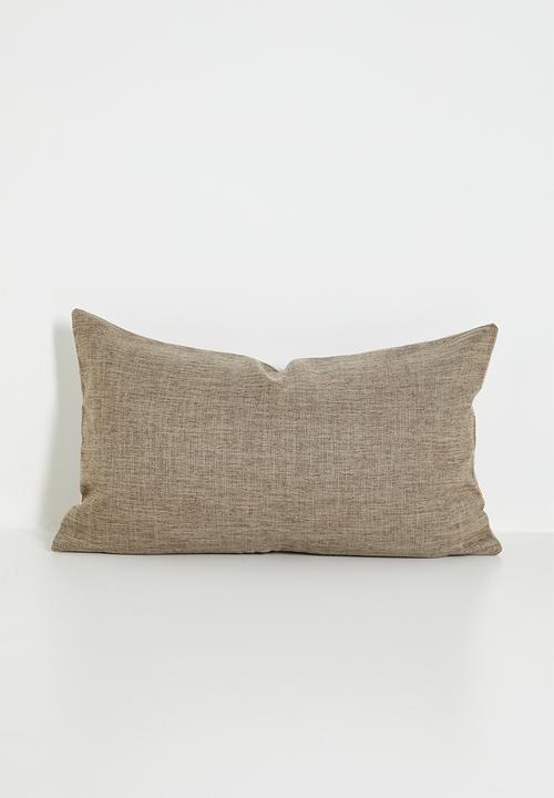Hertex Fabrics - Dukkah traveller cushion cover - taupe