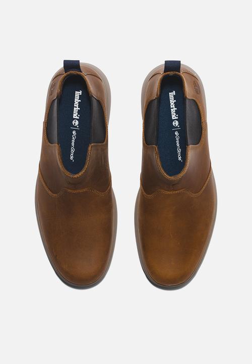 Timberland - Atwells Ave Mid Chelsea Boot - Brown leather