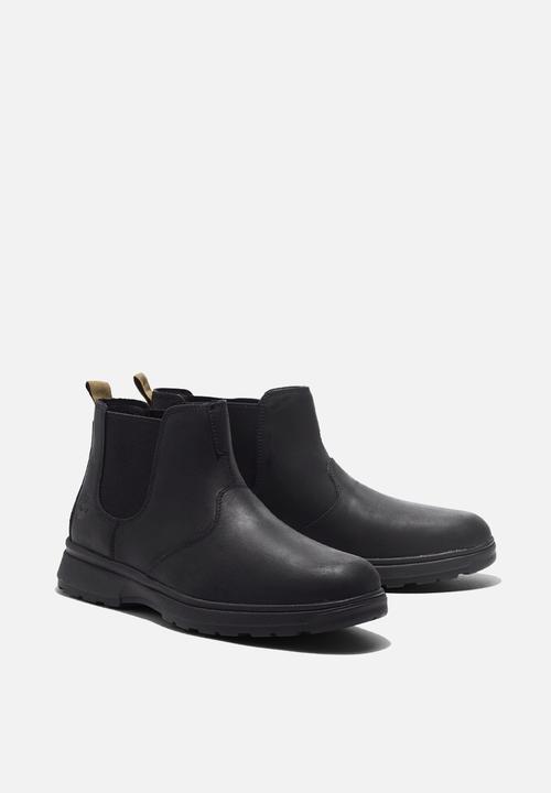 Timberland - Atwells Ave Mid Chelsea Boot - Black leather