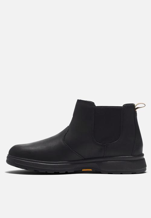 Timberland - Atwells Ave Mid Chelsea Boot - Black leather