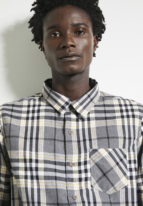 Brave Soul - Shirts - Mid Grey