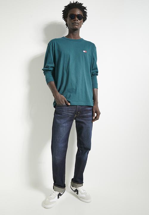 Tommy Hilfiger - Tjm Reg Badge Long sleeve Tee - Deep Seawater