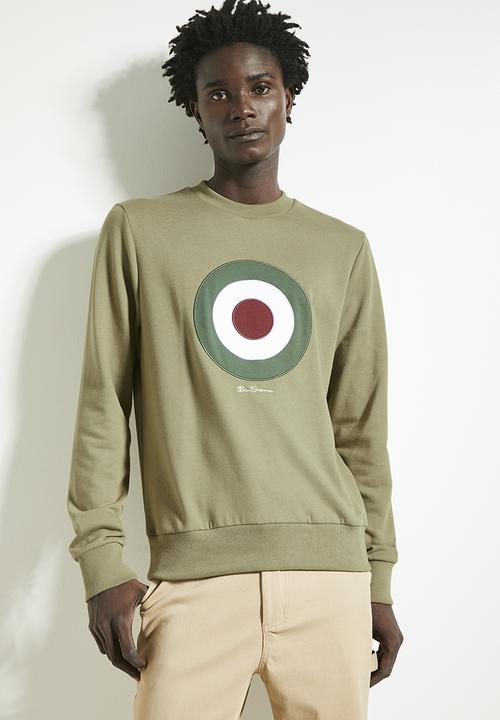 Ben Sherman - Target Crew Sweater 47812 - Olive Night
