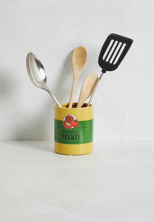 Sixth Floor - Ceramic Pomodori Utensil Holder - Multi