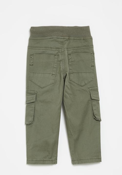 Pop Candy - Utility pants - green