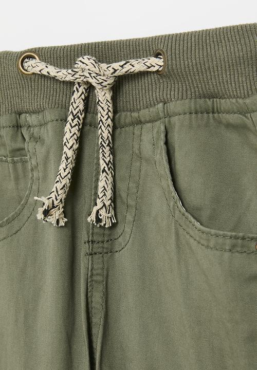 Pop Candy - Utility pants - green