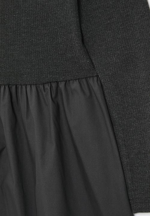 Pop Candy - Long sleeve dress-grey