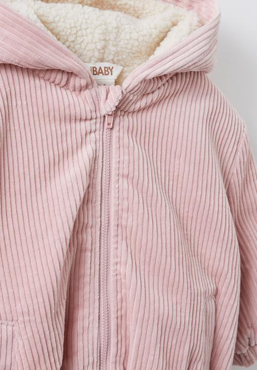 Cotton On - Bruce cord bomber jacket - zephyr