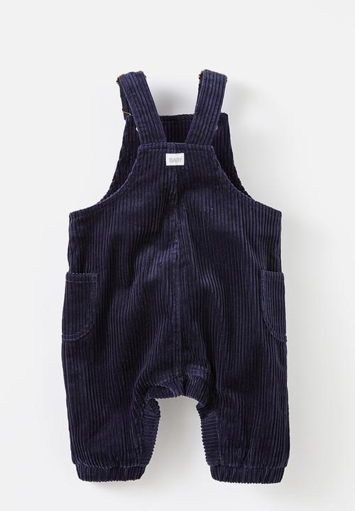 Cotton On - Samson cord overall - navy ink