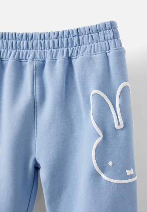 Cotton On - Riley trackpant lcn - lcn mif dusty blue/miffy