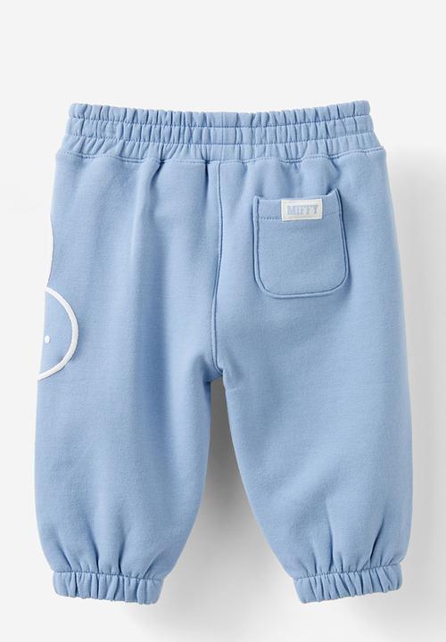Cotton On - Riley trackpant lcn - lcn mif dusty blue/miffy