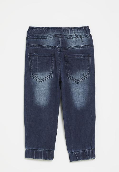 Pop Candy - Denim jogger - blue
