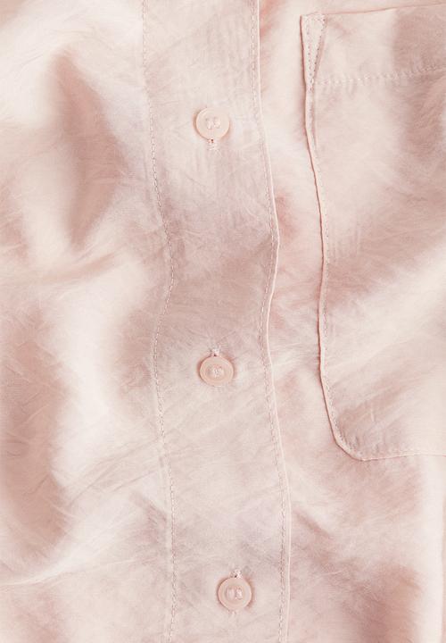 H&M - Viscose-blend shirt - powder pink