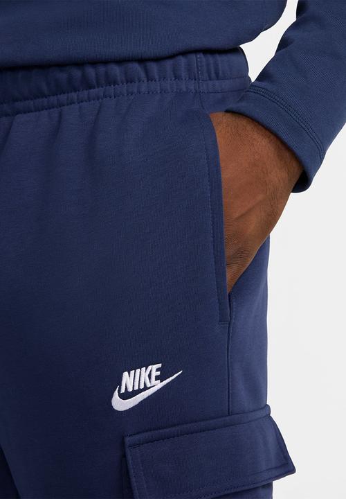 Nike - NSW Club FT Cargo Pants  - Midnight Navy/Navy/White