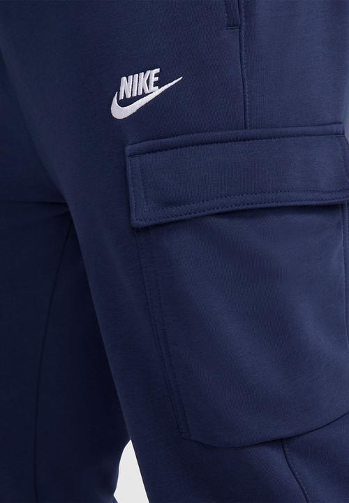 Nike - NSW Club FT Cargo Pants  - Midnight Navy/Navy/White