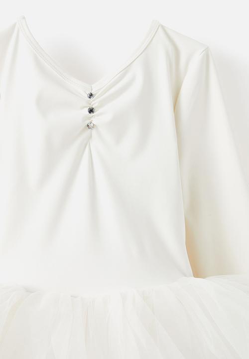 Cotton On - Evie long sleeve tutu - dark vanilla